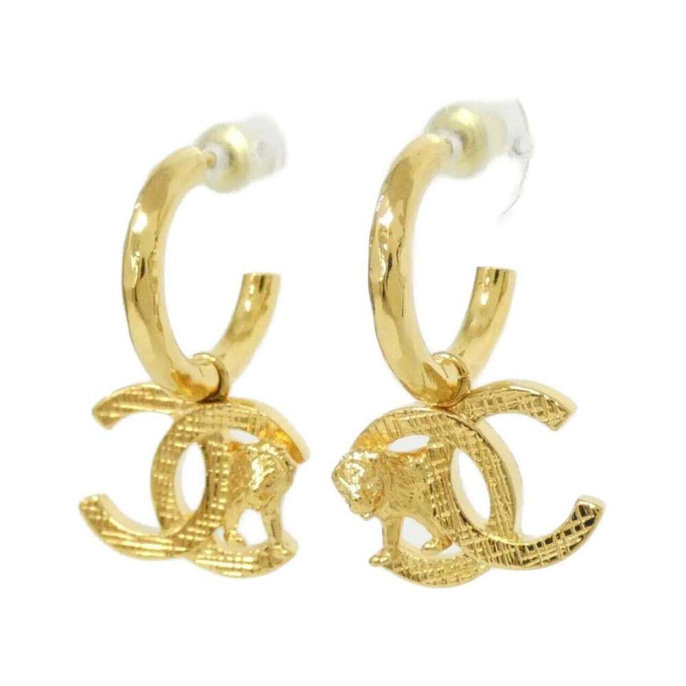 CHANEL Gold Earrings - Picture 2 of 4